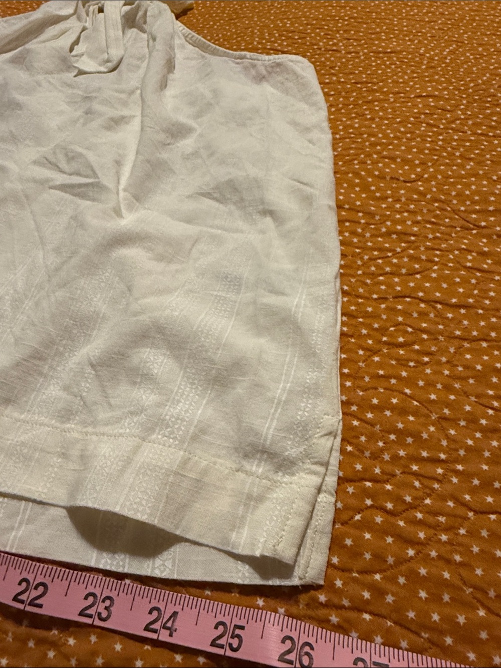 Universal Thread Cream Halter Neck Sleeveless Blouse - Picture 5 of 6
